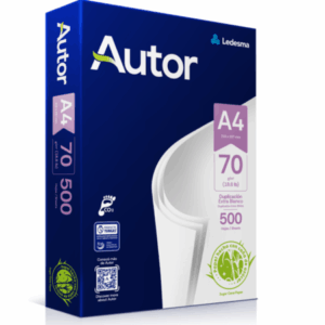 RESMA LEDESMA AUTOR A4 70 grs. CAJA x12