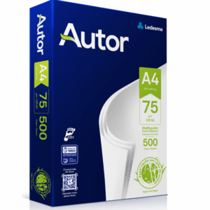 RESMA LEDESMA AUTOR A4 75 grs. CAJA x10