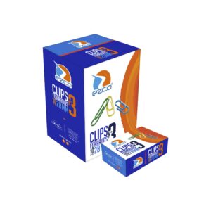 CLIPS EZCO FORRADO Nº 3 X 100 U. ( 28 MM )