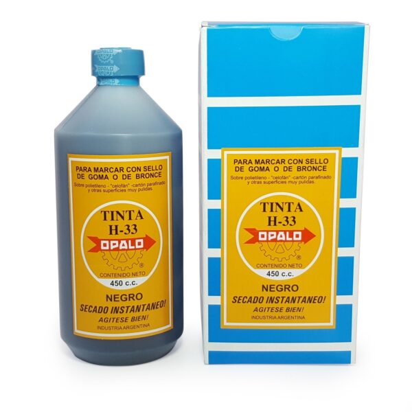 TINTAS OPALO H-33 x450cc. INDELEBLE
