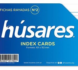 FICHA HUSARES RAYADAS Nº2 x 100