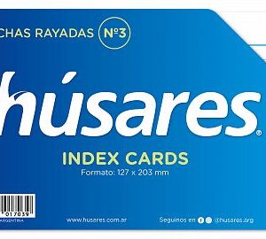 FICHA HUSARES RAYADAS Nº3 x 100